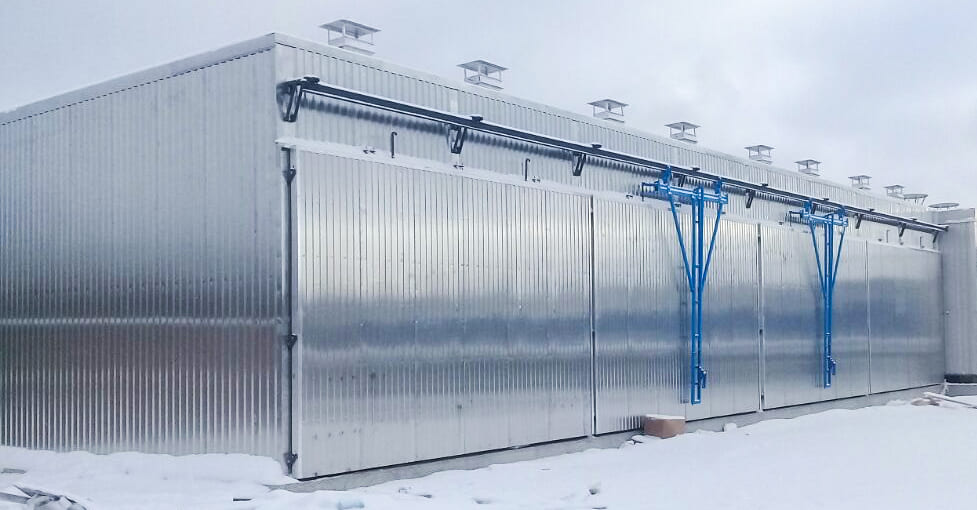 Сушильная камера 150 м³, доска 6 метров